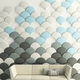 Illustration for article titled These Scale-Shaped Tiles Will Soundproof Your Room With Style